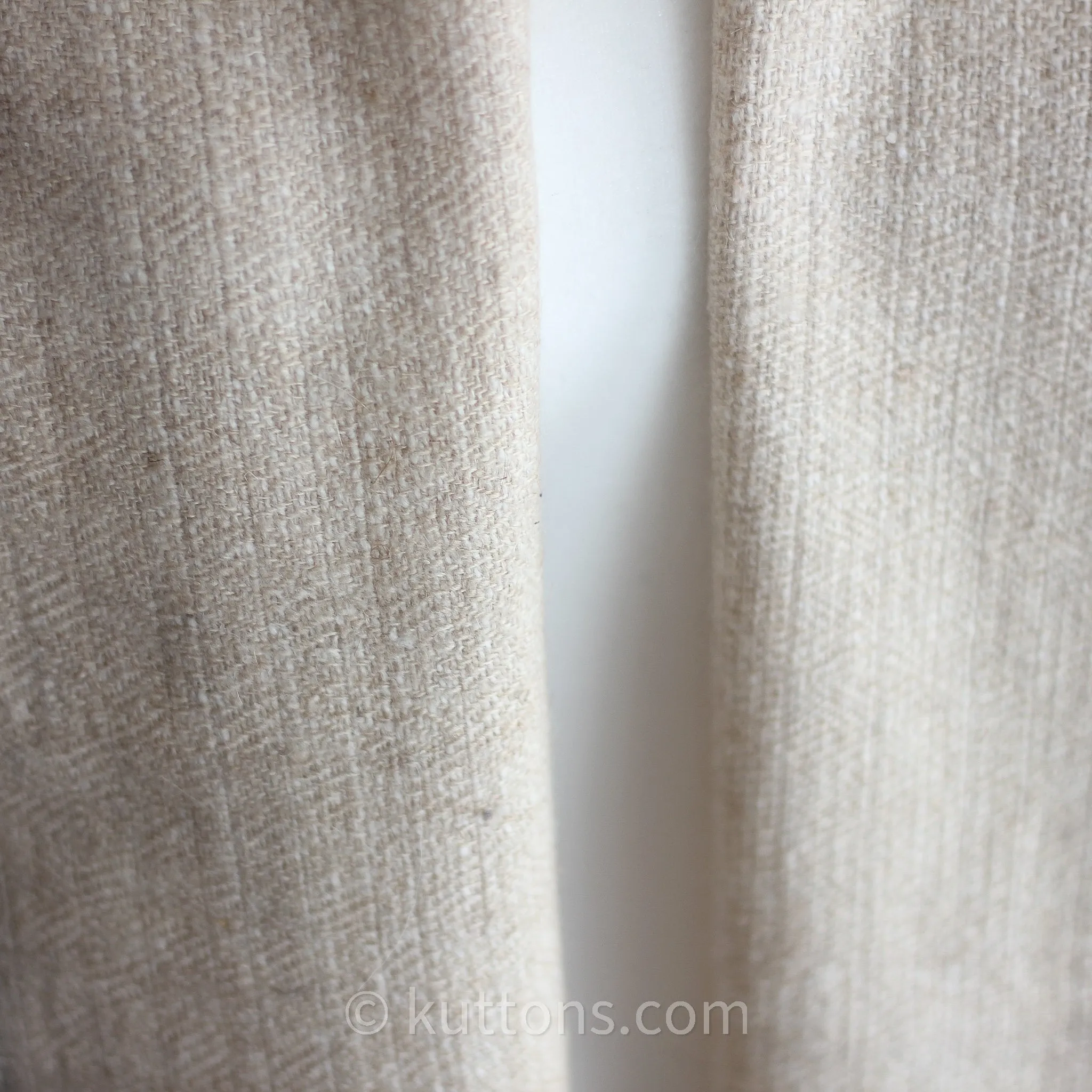 100% Pure Cashmere Shawl Wrap (2-Ply) - Handspun & Handwoven Softest Pashmina Wool from Ladakh Himalayas | Cream, 23x78"