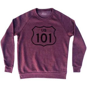 101 Road Sign Adult Tri-Blend Sweatshirt