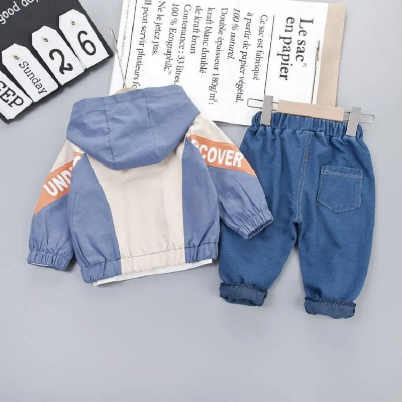 3-piece Coat & Sweatshirt & Pants for Children Boy