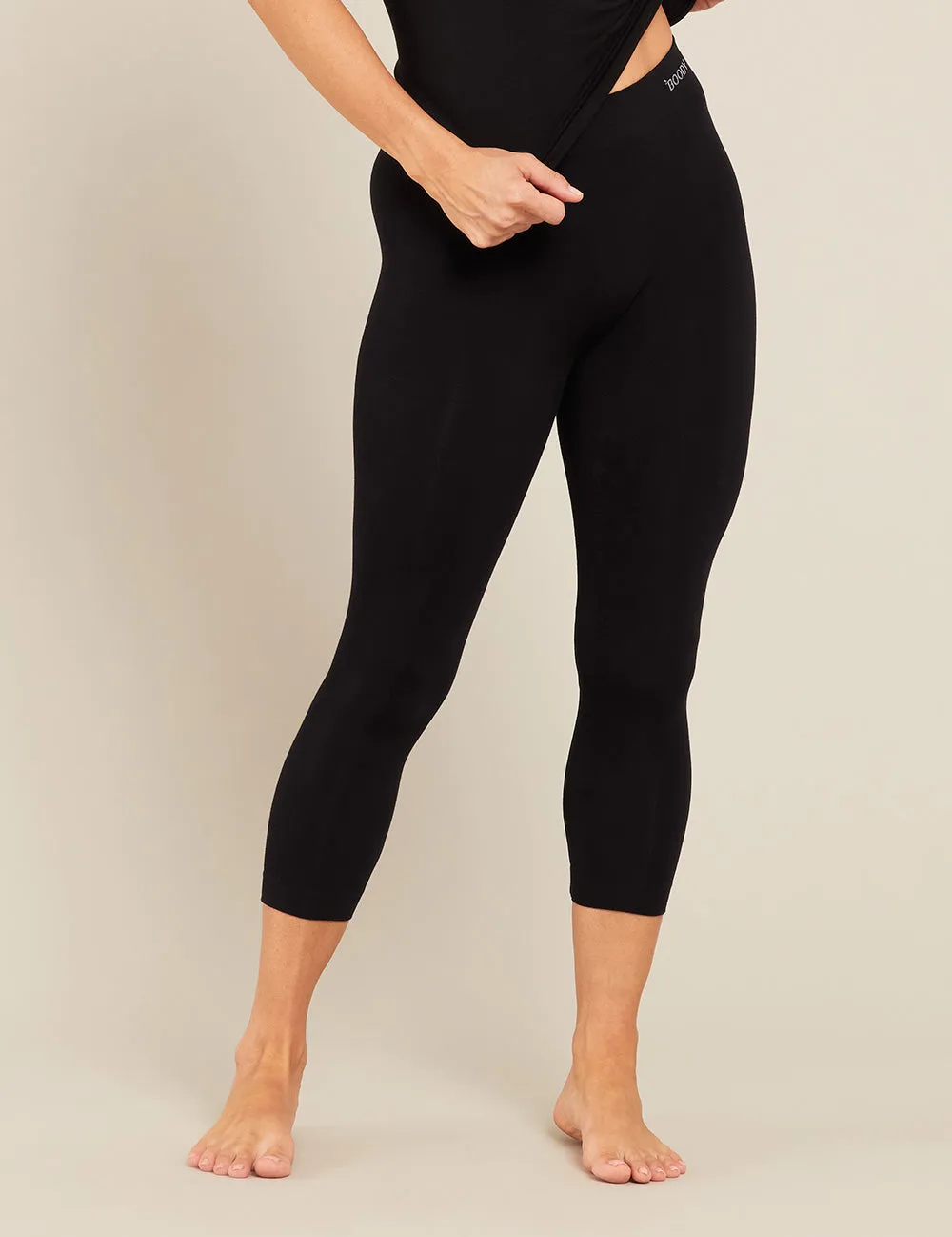 3/4 Leggings - Black