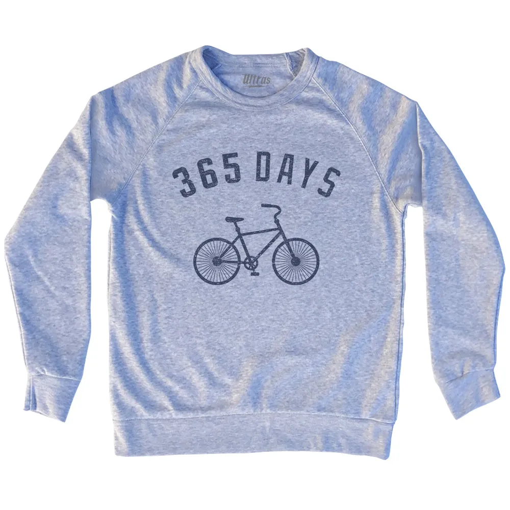 365 Days Bike Adult Tri-Blend Sweatshirt