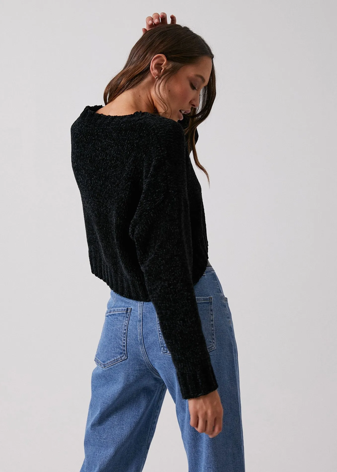 Afends Womens Tiffani - Chenille Knit Crew