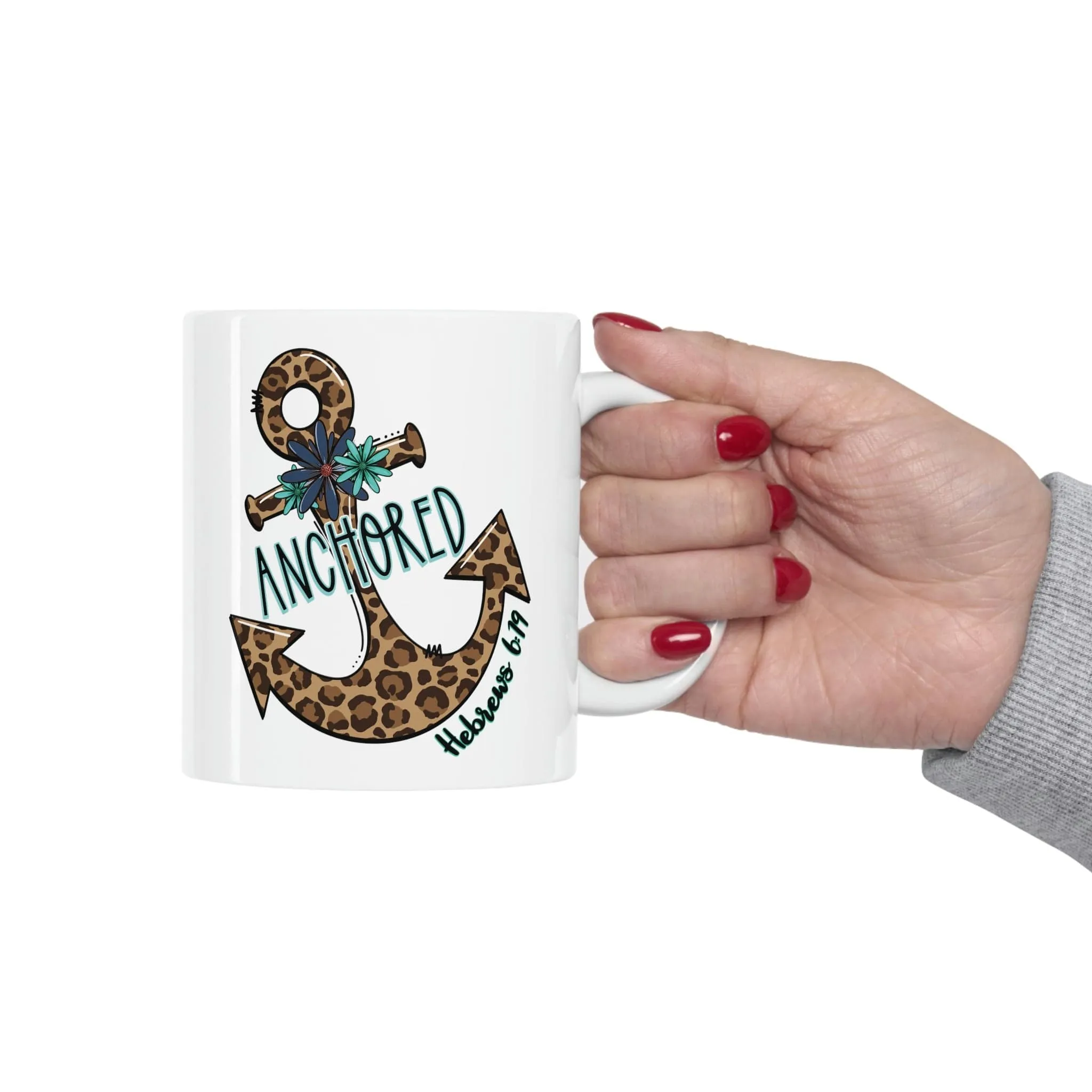 Anchored Leopard 11oz Mug