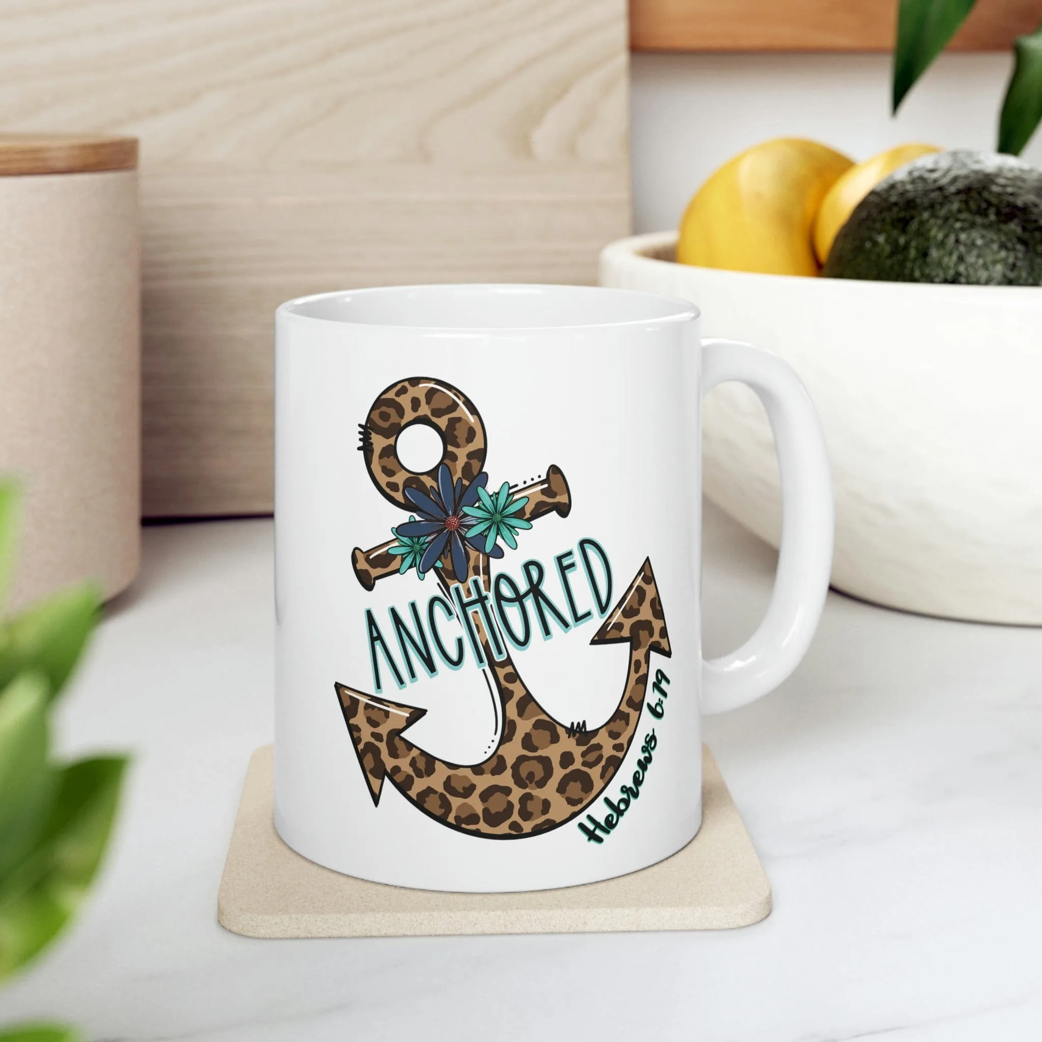 Anchored Leopard 11oz Mug