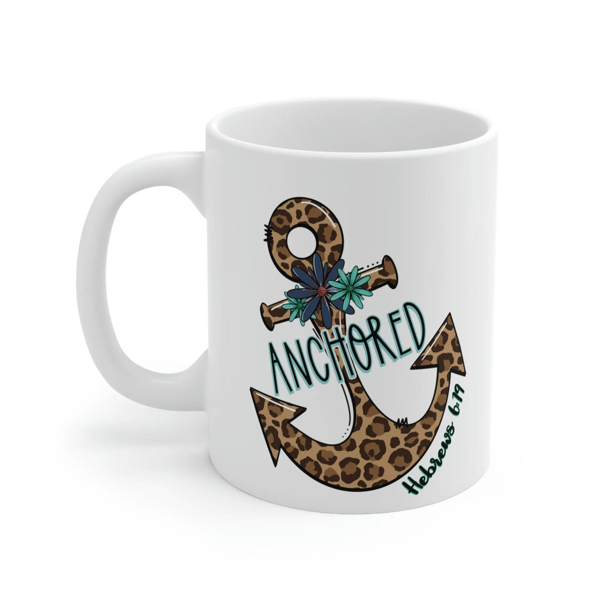 Anchored Leopard 11oz Mug