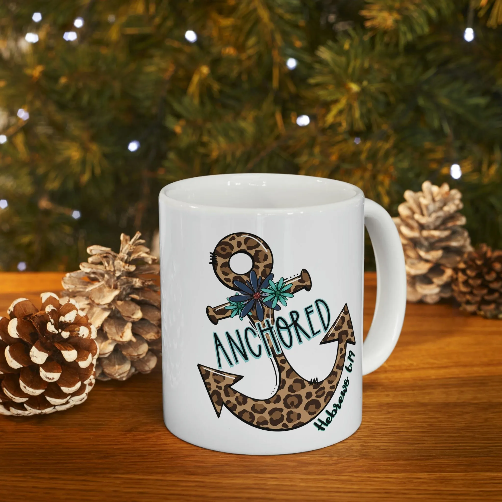 Anchored Leopard 11oz Mug