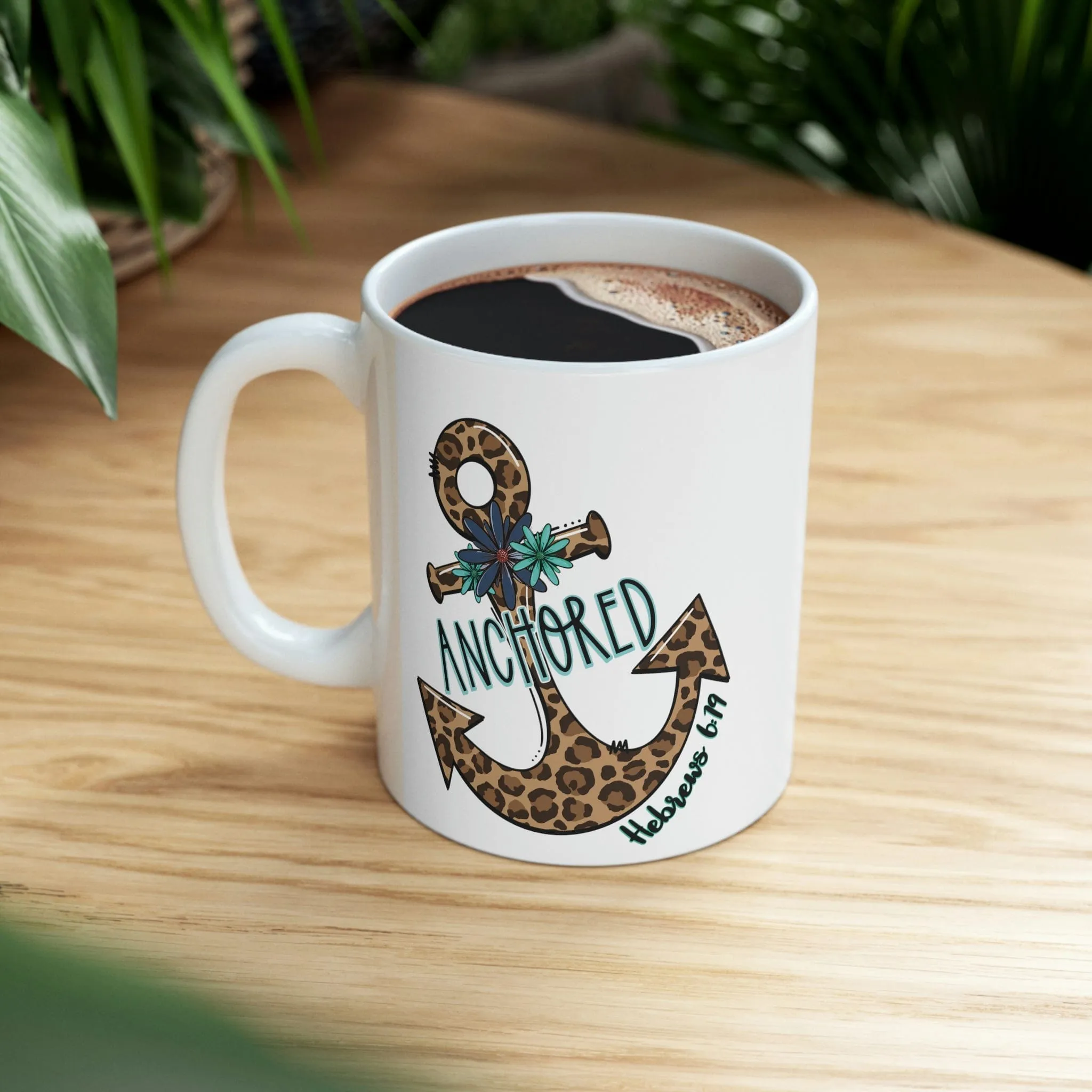 Anchored Leopard 11oz Mug