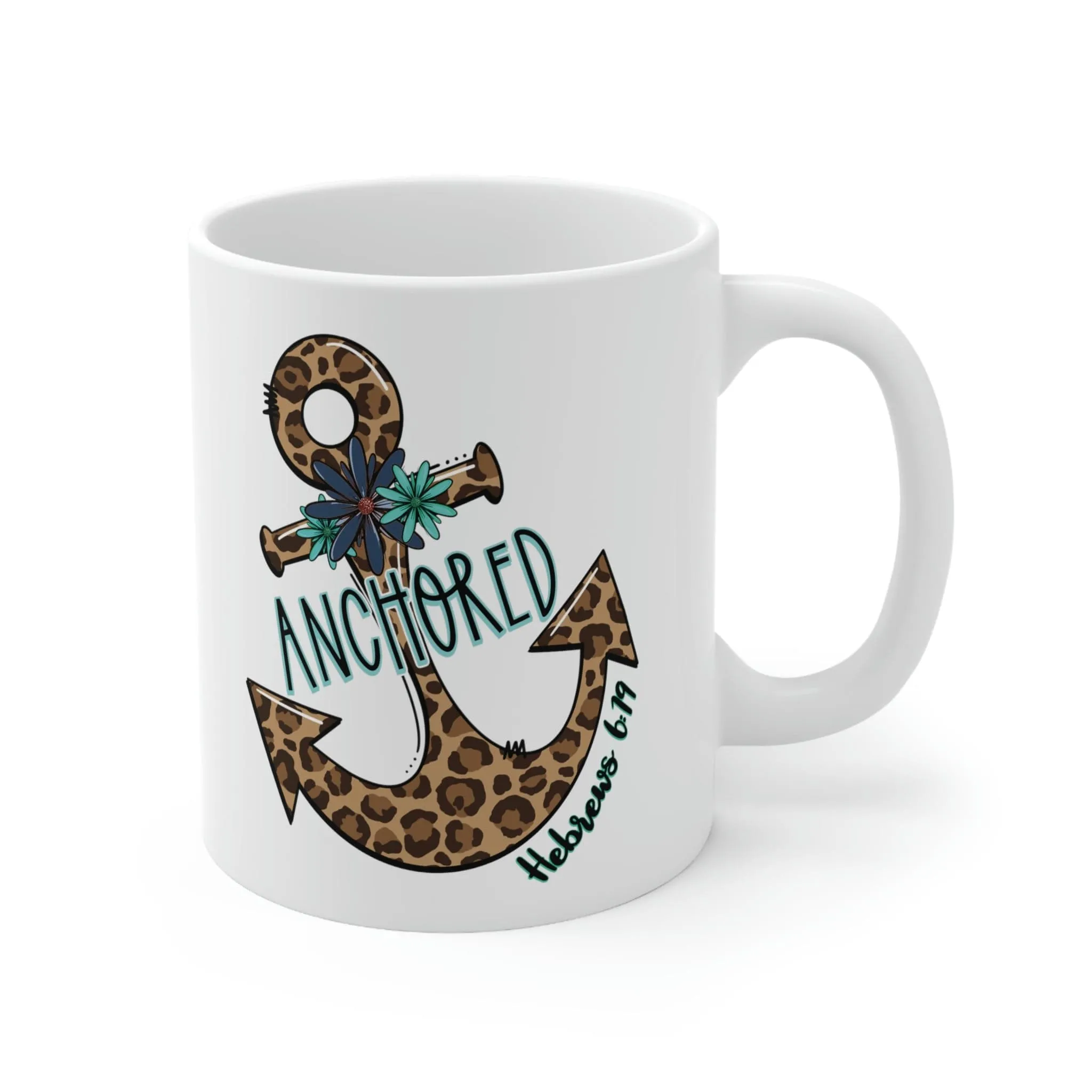 Anchored Leopard 11oz Mug