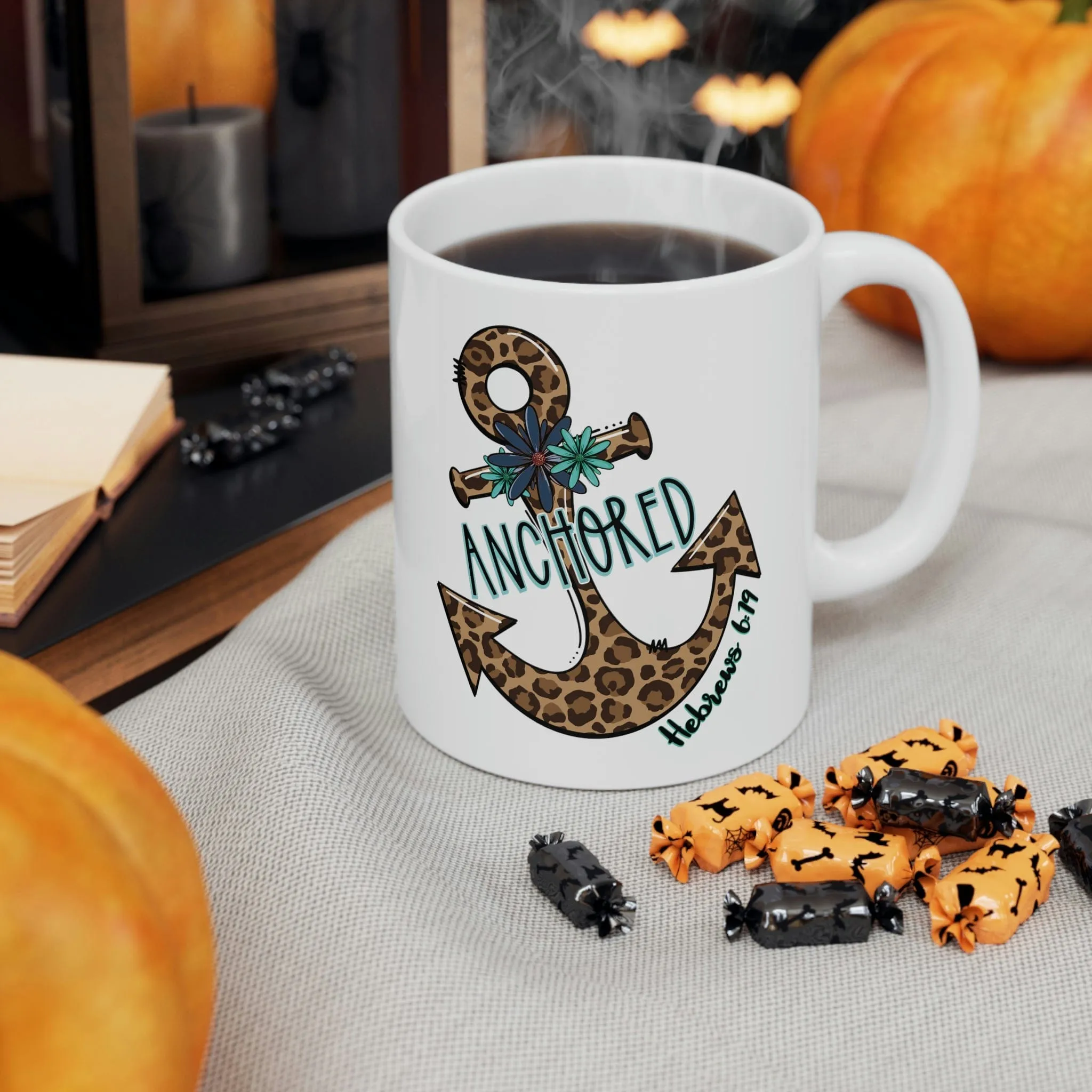 Anchored Leopard 11oz Mug