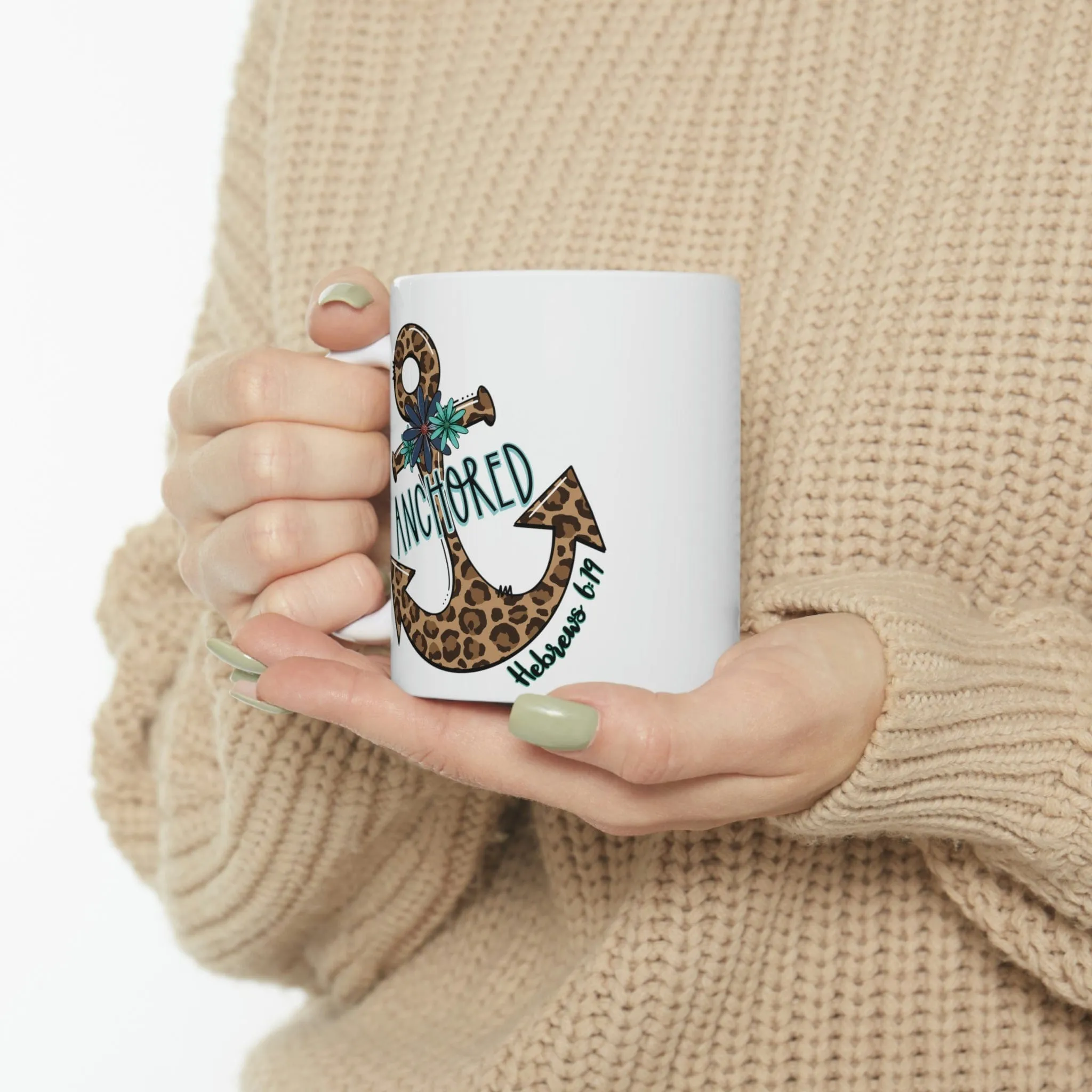 Anchored Leopard 11oz Mug