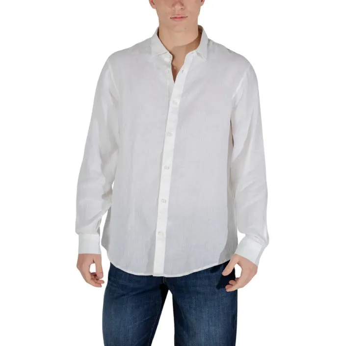 ARMANI EXCHANGE 4619 LINEN SHIRT