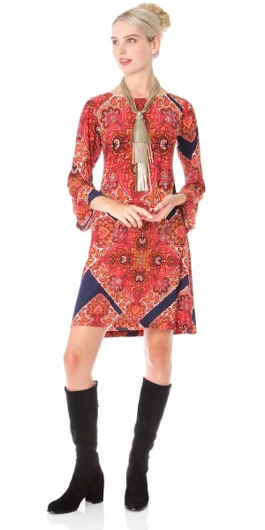 Bella Dress, marrakesh spice