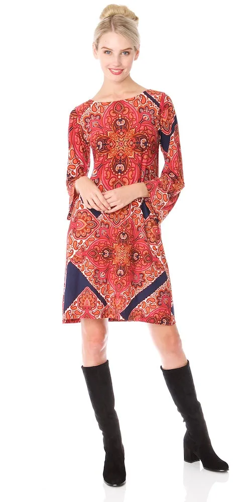 Bella Dress, marrakesh spice