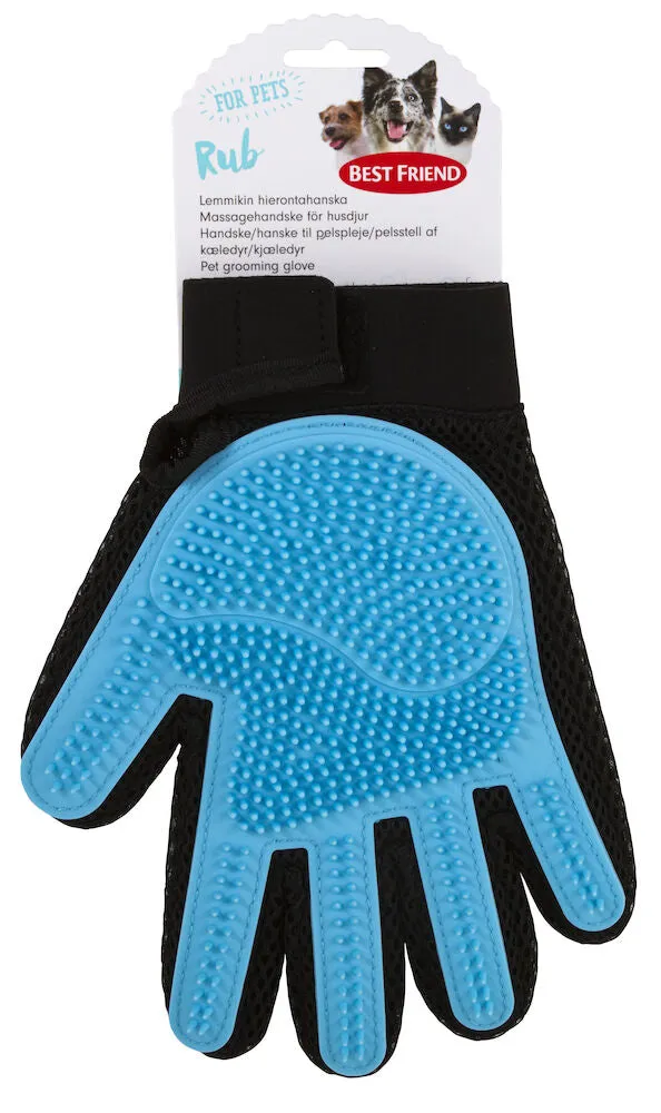 Best Friend Rub grooming glove