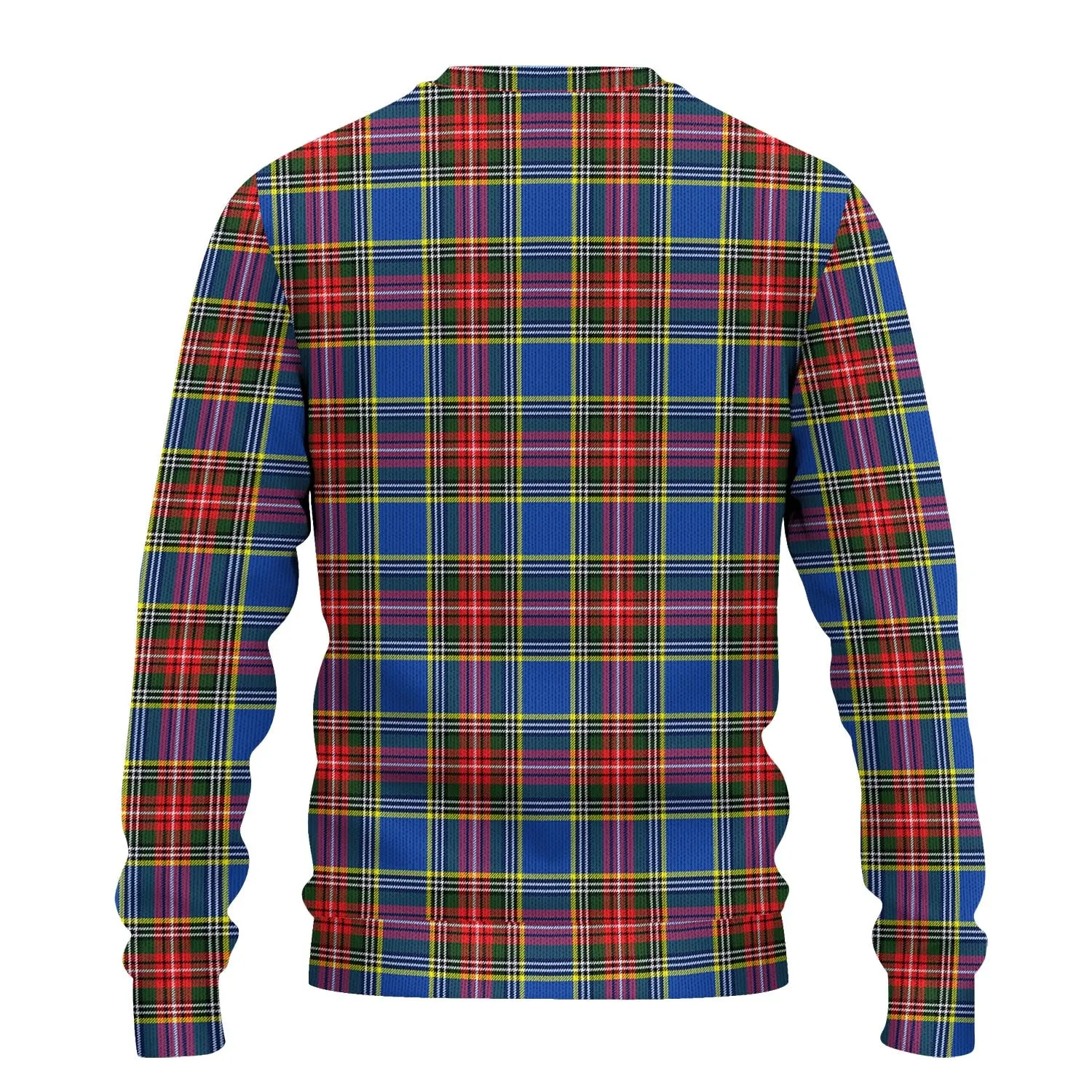 Bethune Tartan Ugly Sweater with Family Crest