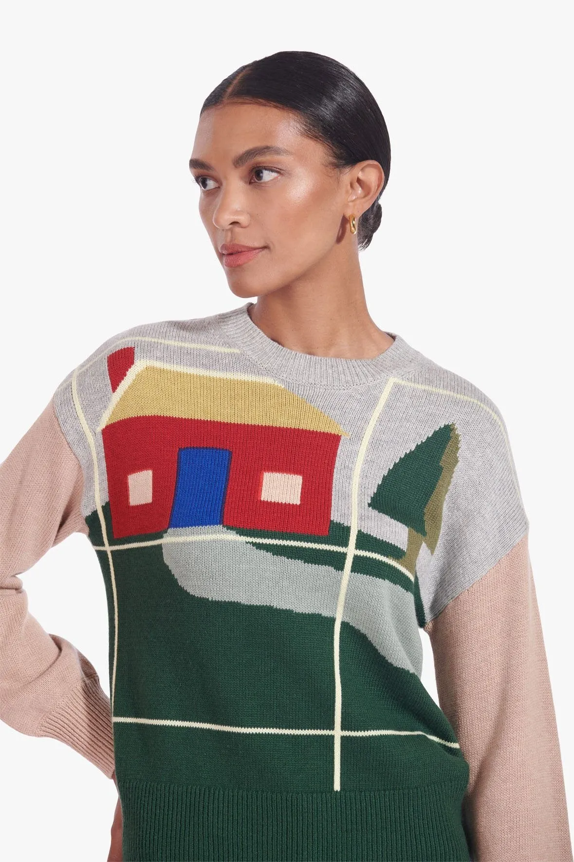 CABIN SWEATER | GREY HOUSE