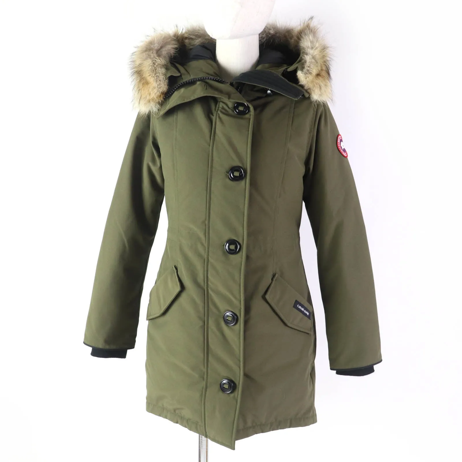 Canada Goose ROSSCLAIR PARKA Down Coat Khaki XS