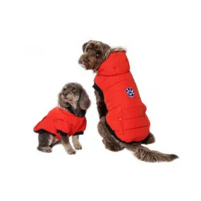 Canada Pooch North Pole Parka:  Red available in several sizes.