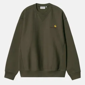 Carhartt WIP - American Script Crewneck Sweatshirt - Plant