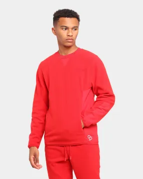 Carré Polaire Crewneck Red