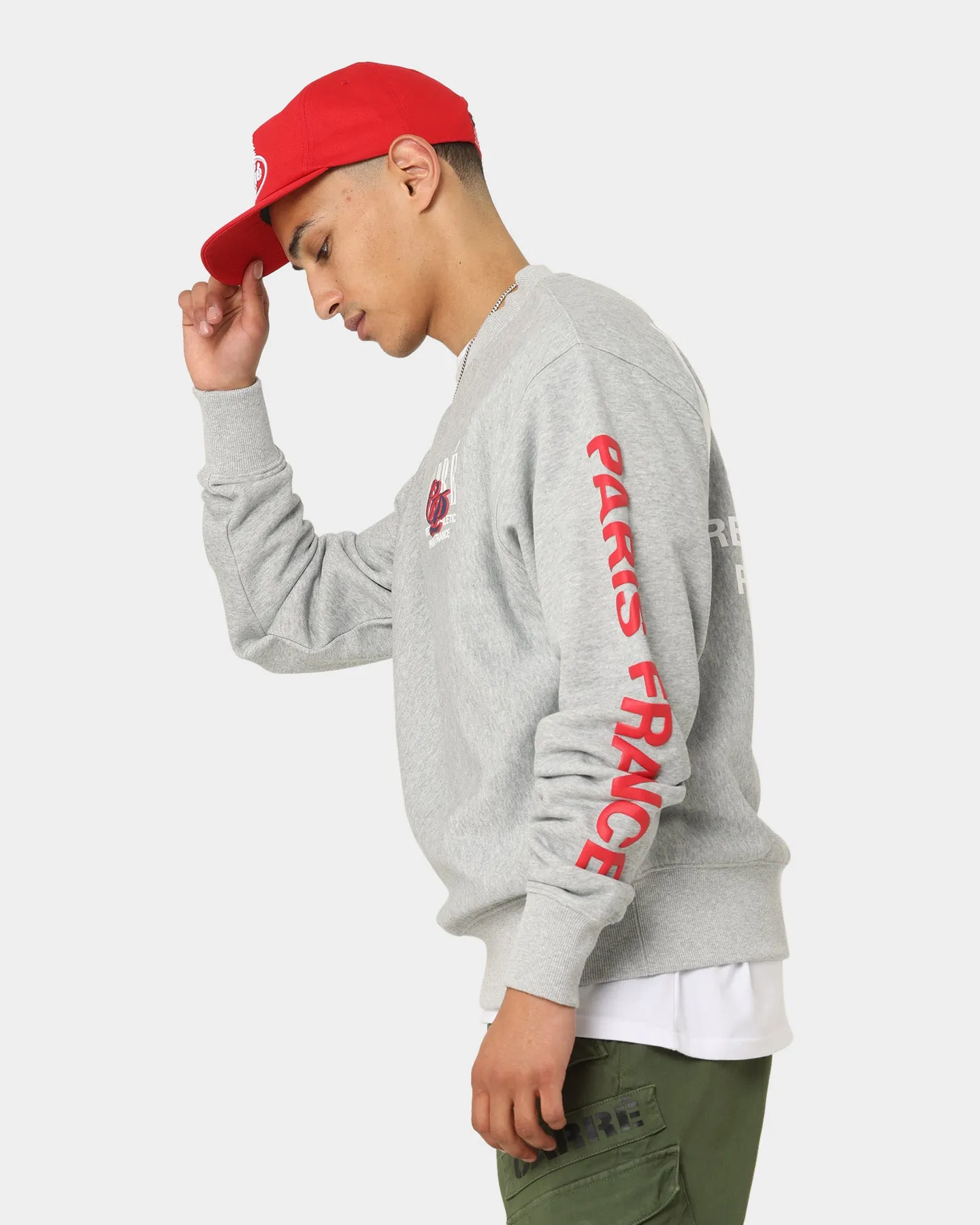 Carré Top Team Crewneck Grey Marle