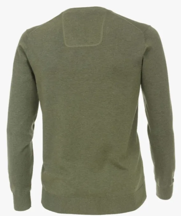 Casa Moda  V-Neck Cotton Jumper