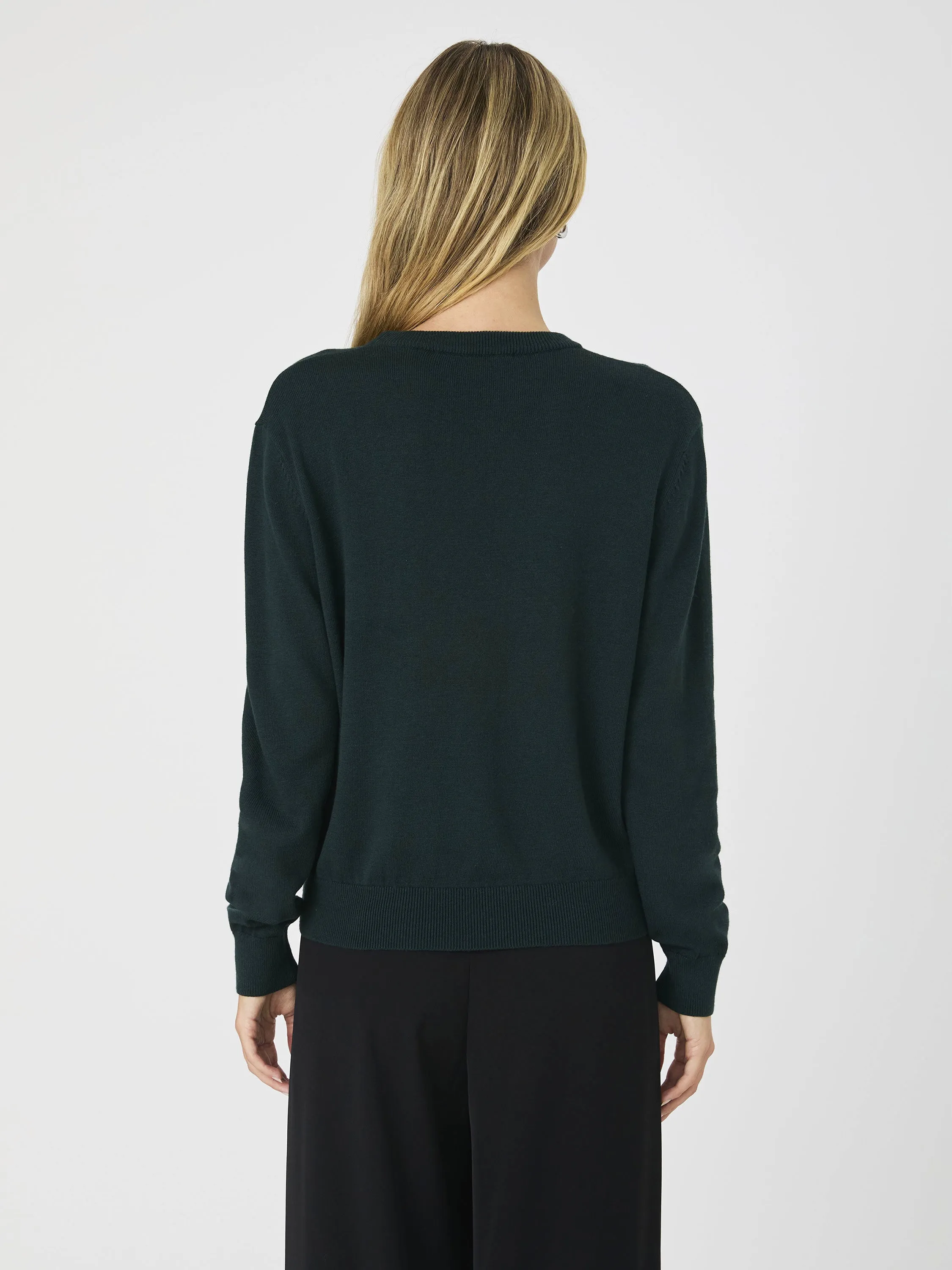 Cashmere Blend Embroidered Sweater