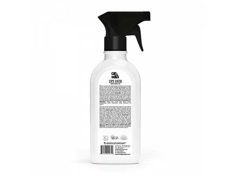 CAT SPACE DRY BATH CAT SHAMPOO  500 ML