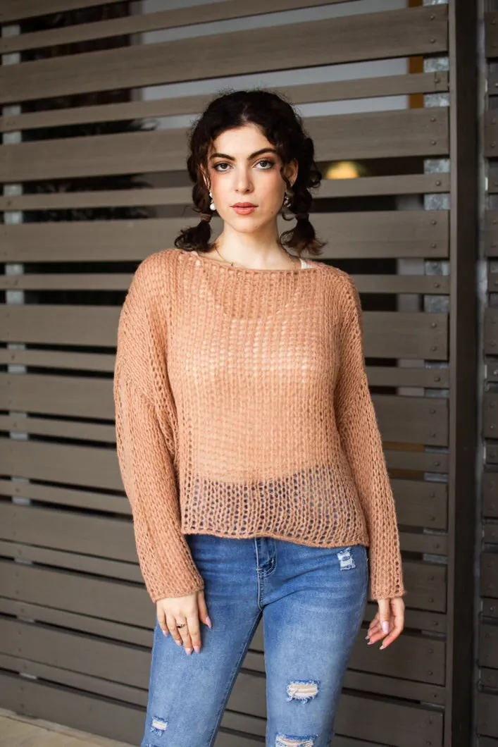 Chloe Jumper  | Rust