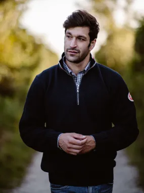 Classic 1/4 Zip Windproof -Navy