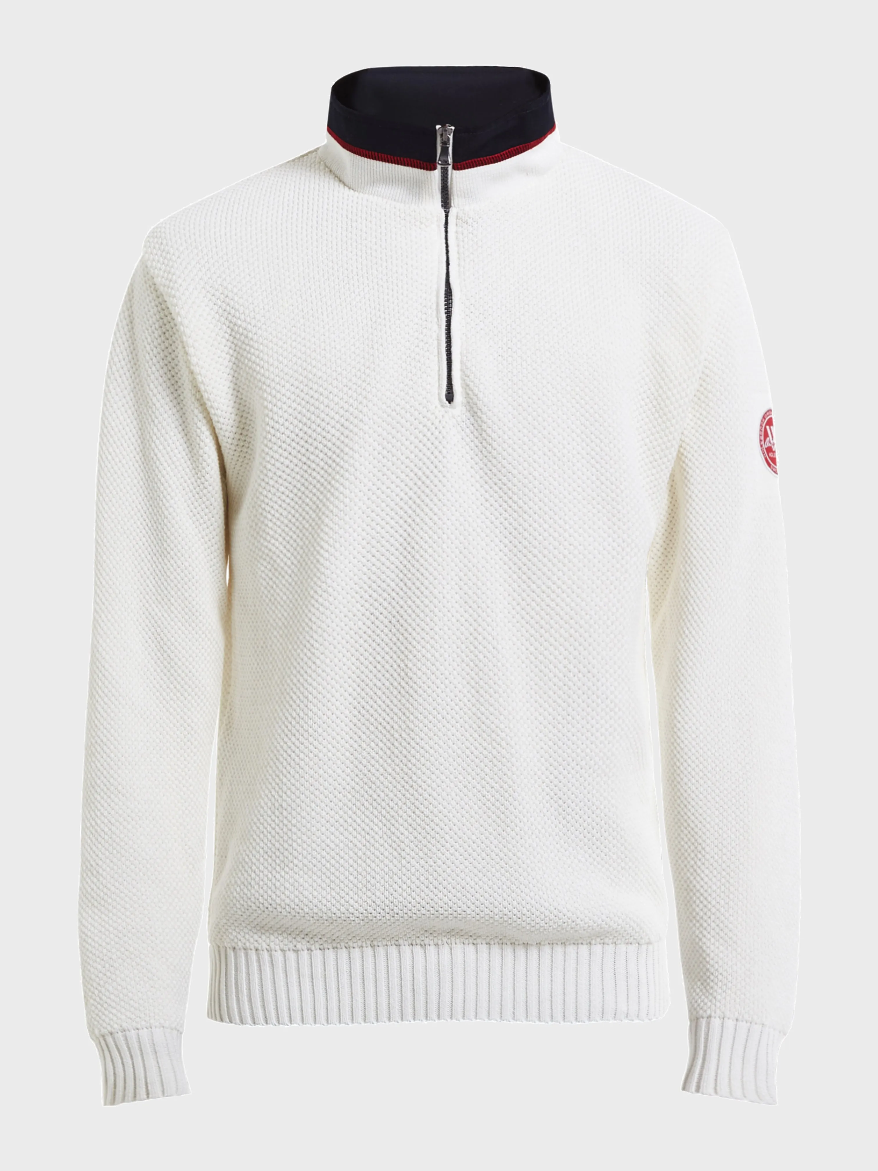 Classic Windproof Sweater-Off White