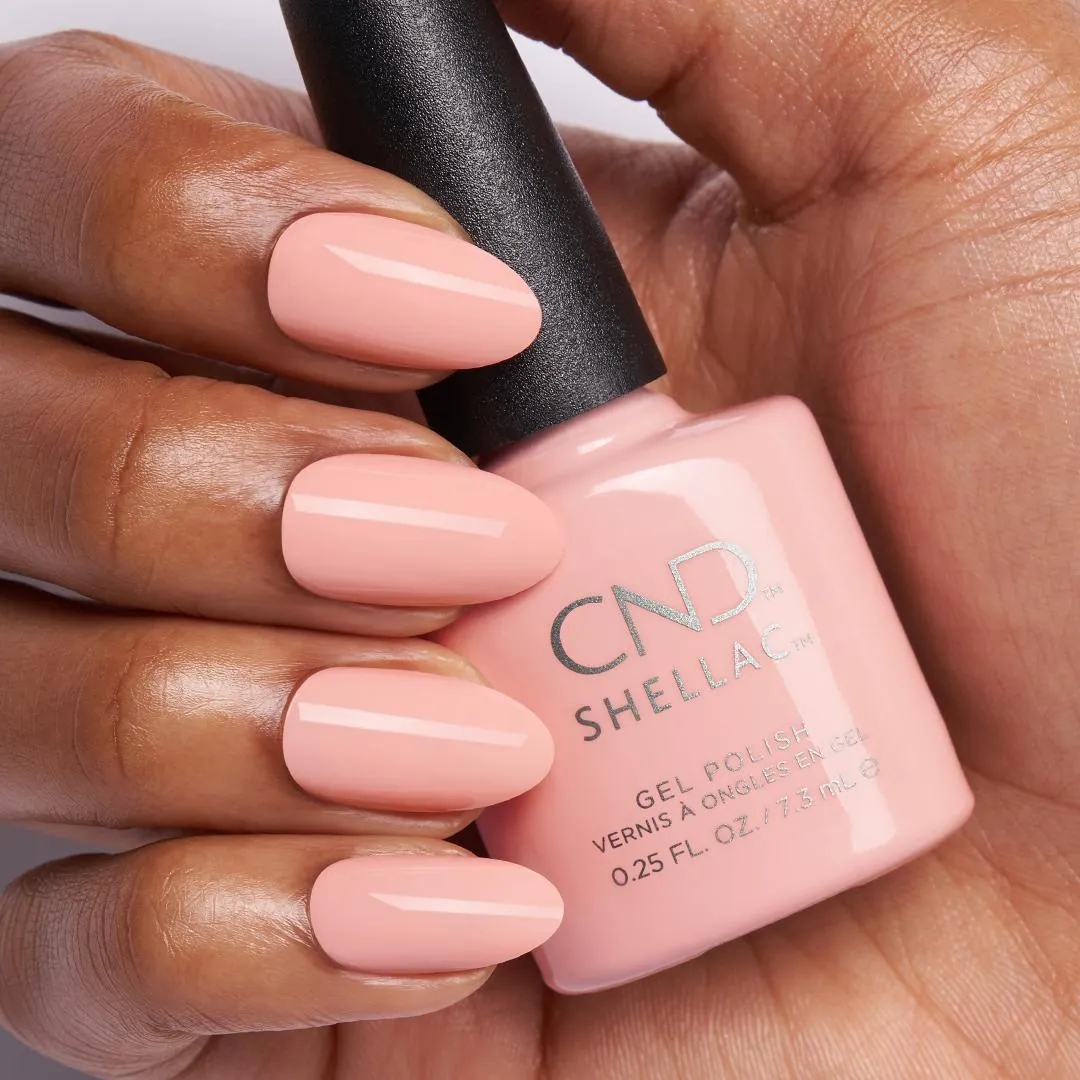 CND - Shellac Combo - Base, Top & Soft Peony