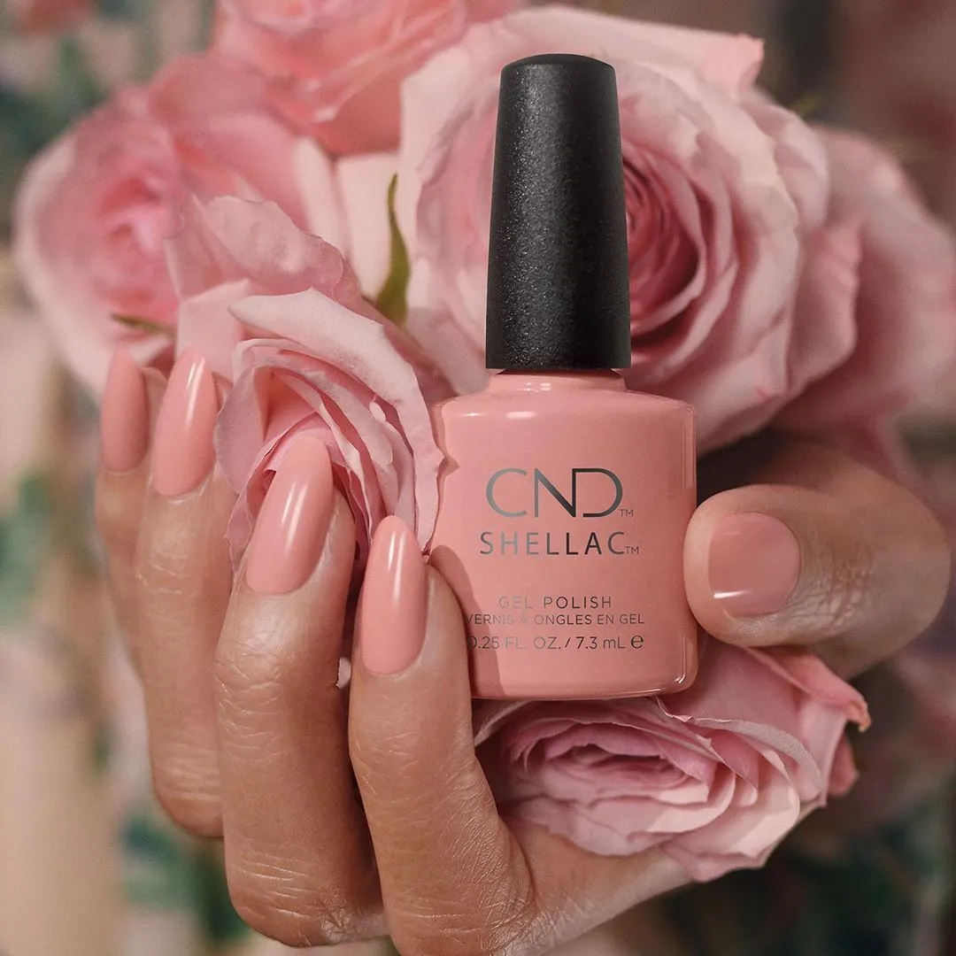 CND - Shellac Combo - Base, Top & Soft Peony