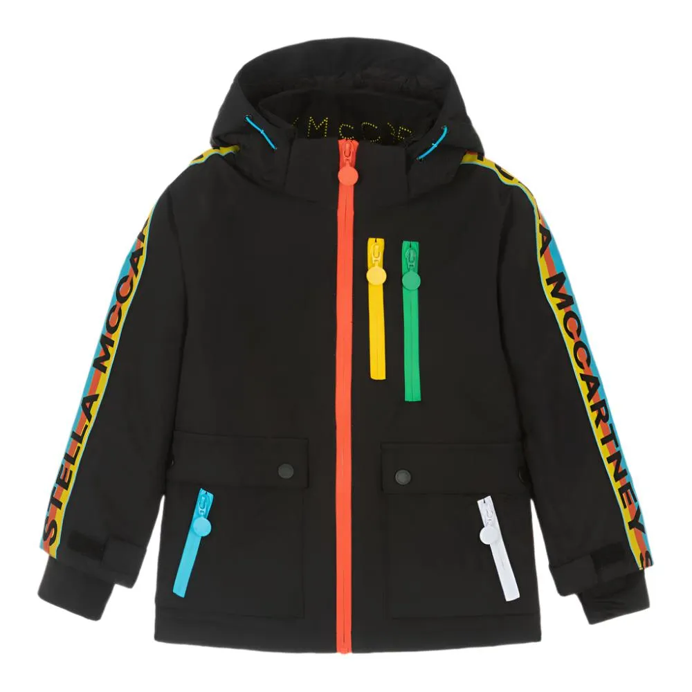 Colourblock Zip Ski Jacket