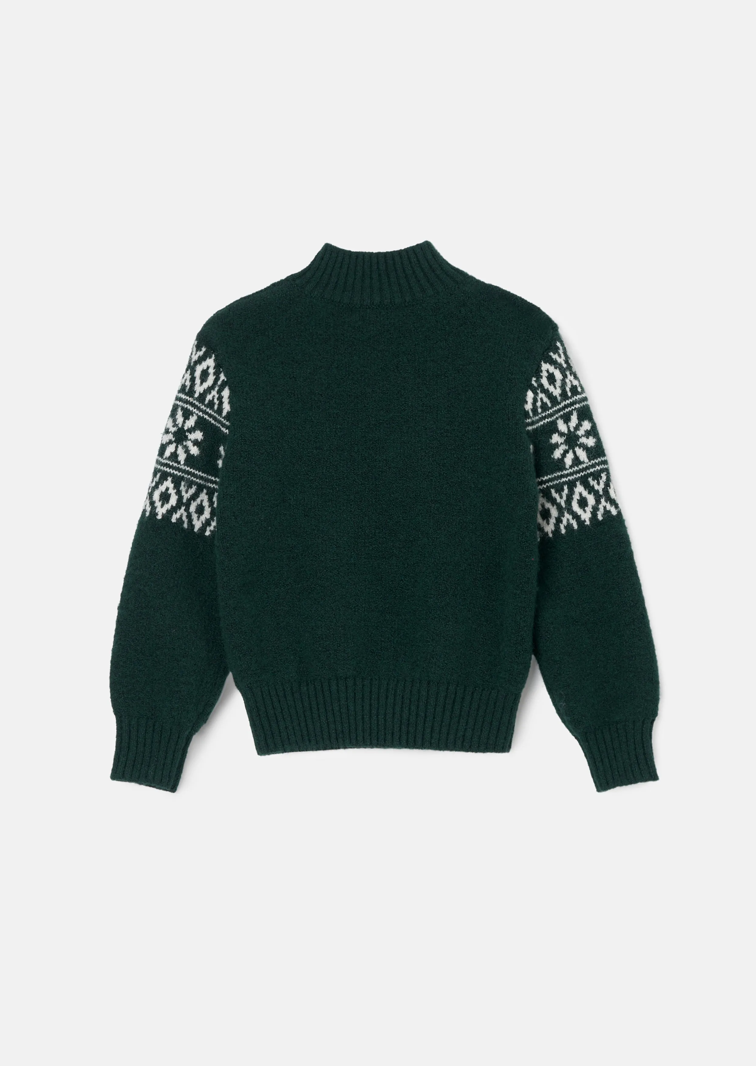 Conrin Green Fairisle Jumper