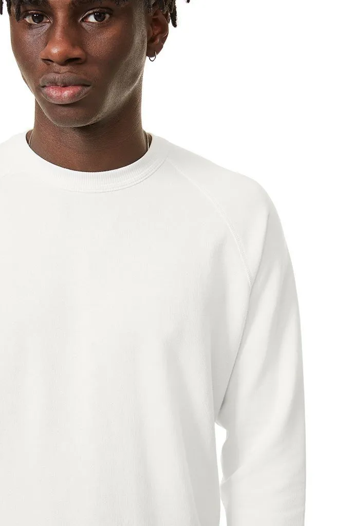 Crew Neck Sweater - White