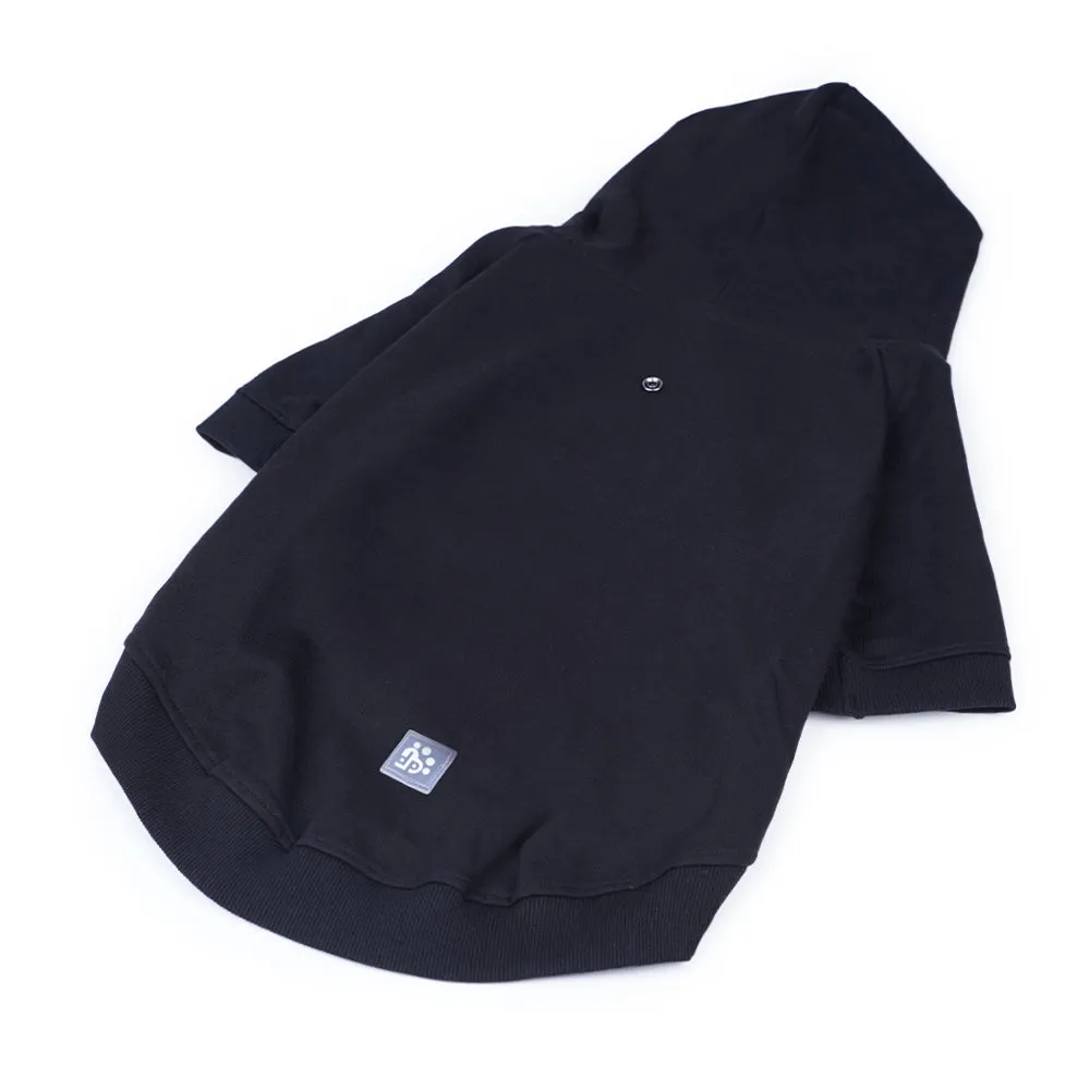 DearPet Black Sweatshirt for Dogs