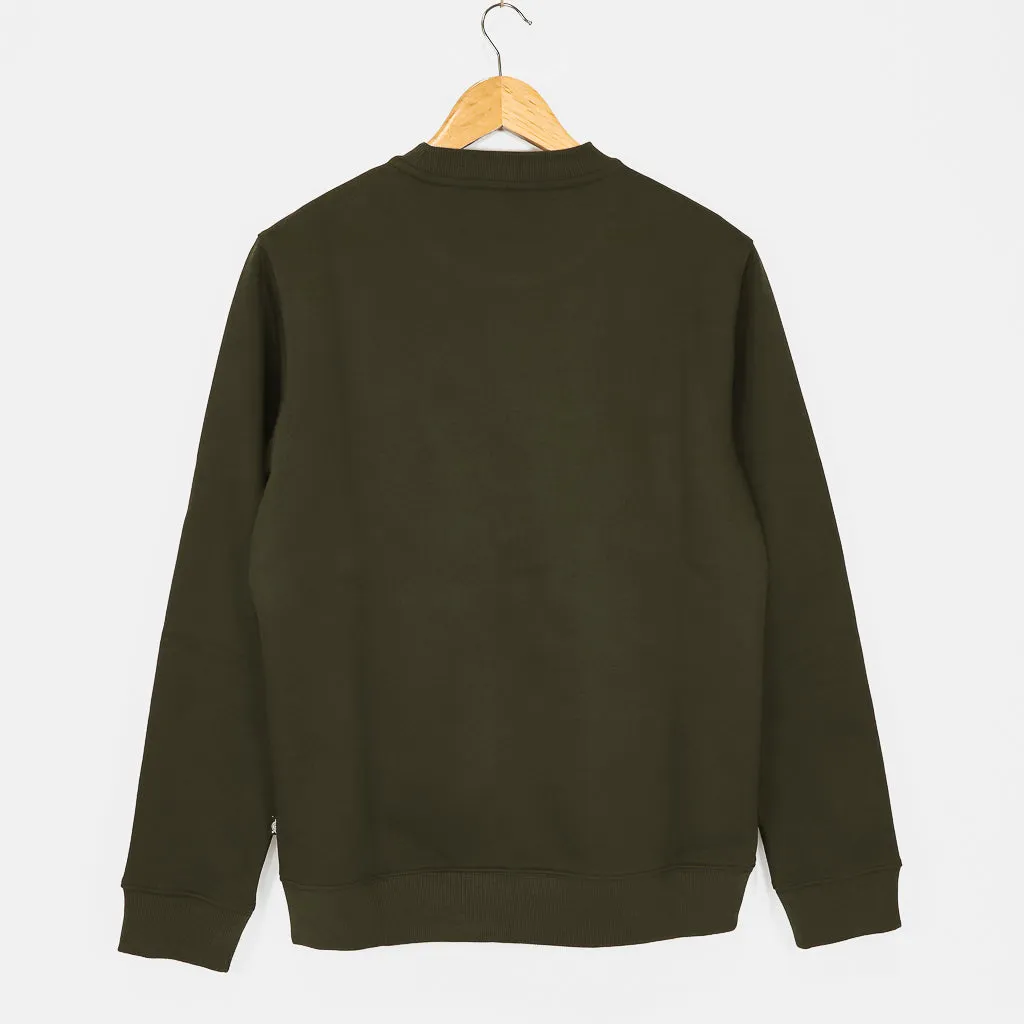 Dickies - Oakport Crewneck Sweatshirt - Olive Green