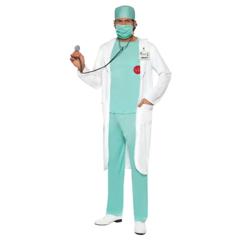 Doctor Coat and Scrubs Costume