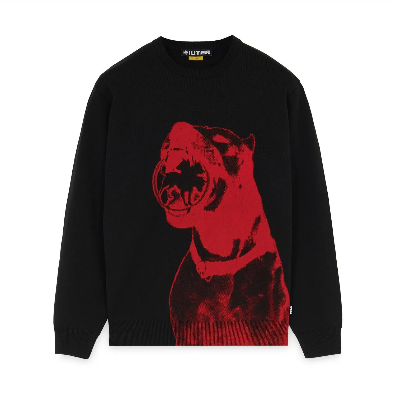 DOGO BREED KNITTED JUMPER BLACK