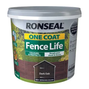 Fence Life 5L Dark Oak