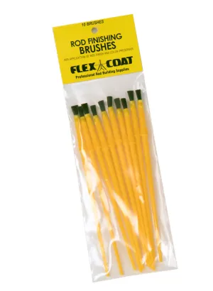 Flex Coat Rod Finishing Nylon Brushes