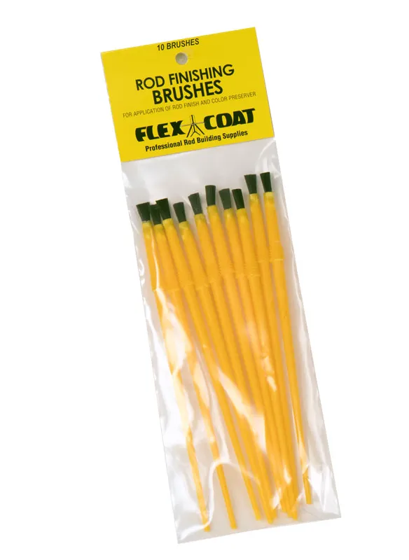 Flex Coat Rod Finishing Nylon Brushes