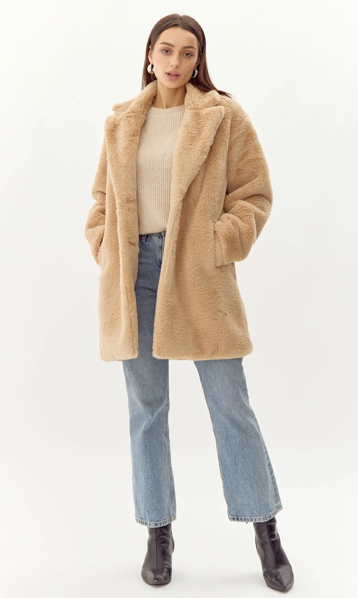 Frankie Faux Fur Coat