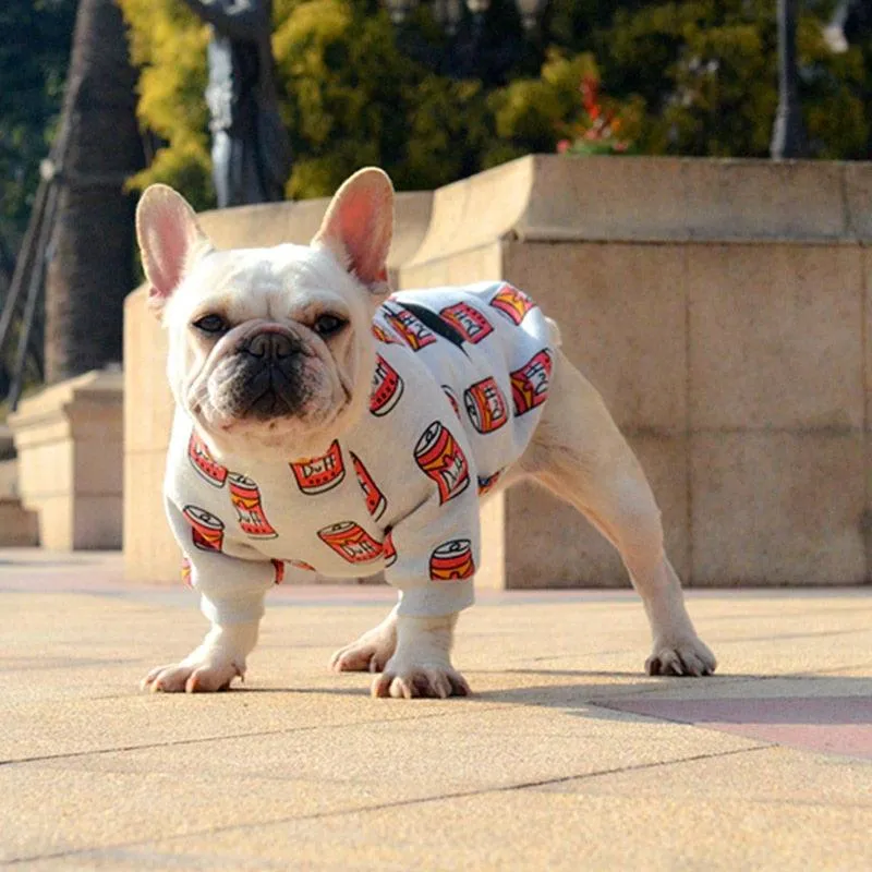 French Bulldog Coat Cotton Dog T-shirt Sweater