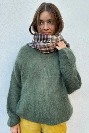 FRNCH Patsy Kaki Knitted Jumper