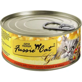 Fussie Cat Super Premium Chicken & Sweet Potato Formula in Gravy Canned Cat Food, 2.82-oz