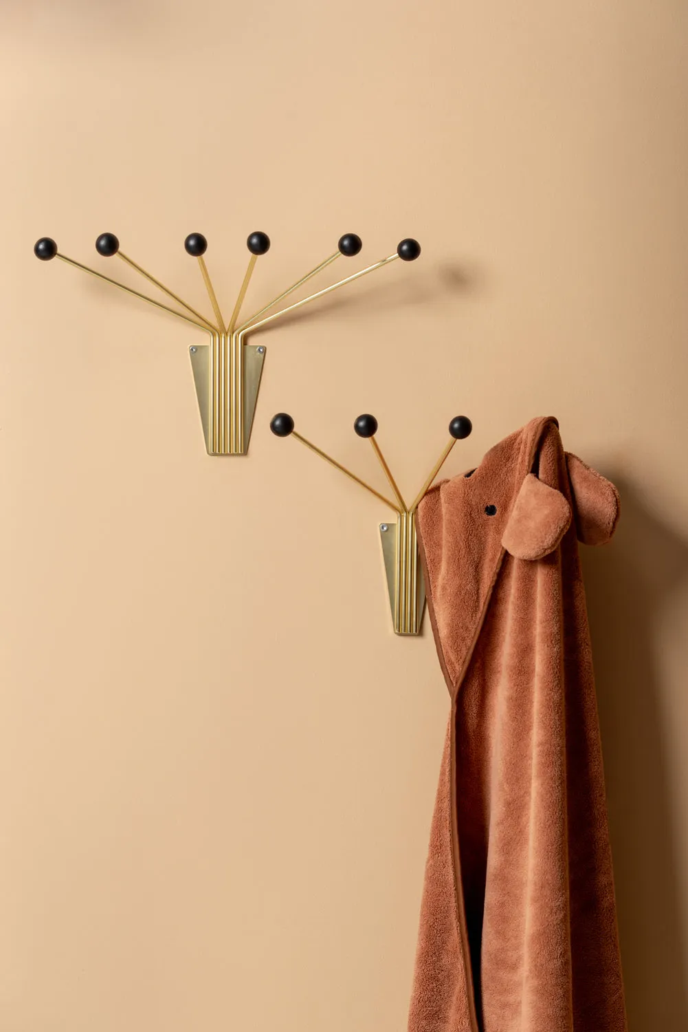 Golden Wall Rack "Neptune" (Small)