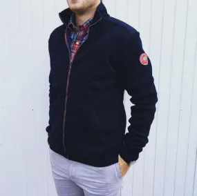 Gregor Wool Full Zip | Navy