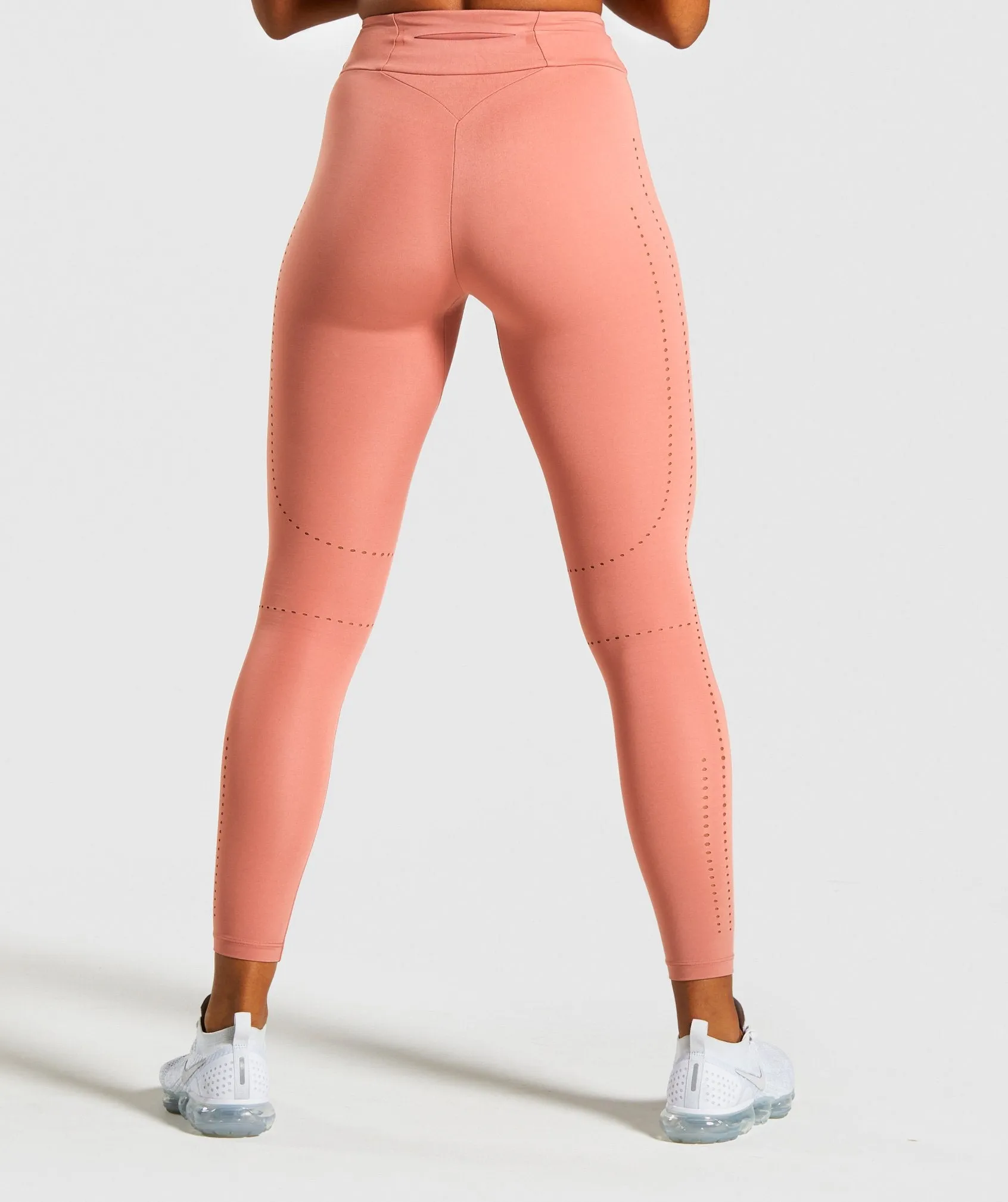 Gymshark Laser Cut Tights - Blush